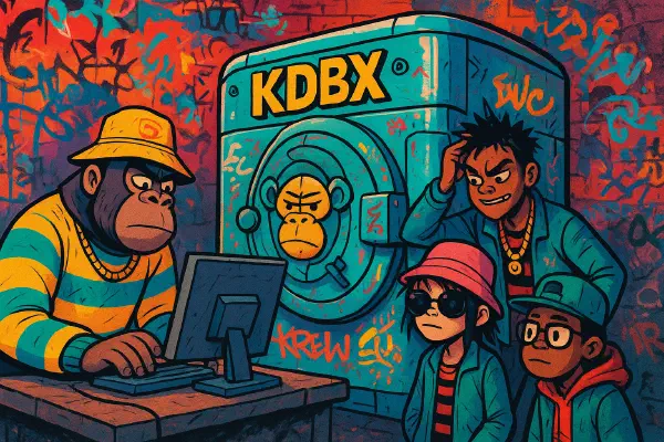 KeePass .kdbx v4 password database cracking with keepass-rush Go tool