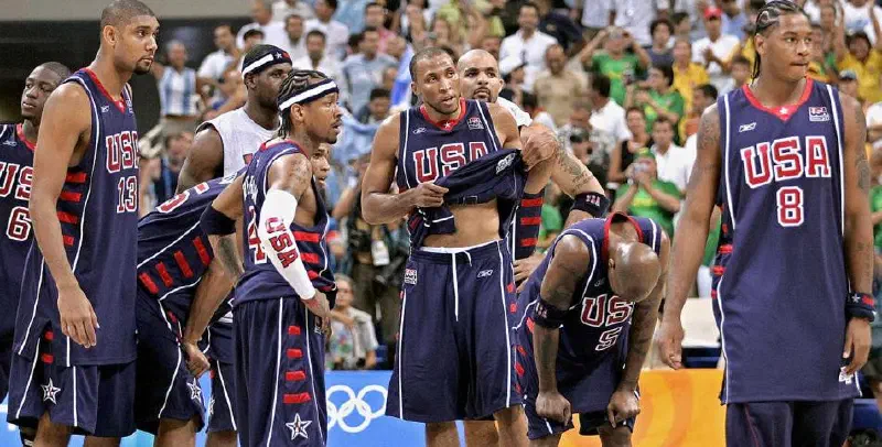 2004 US Olympic basketball team — individual stars who failed to gel as a unit